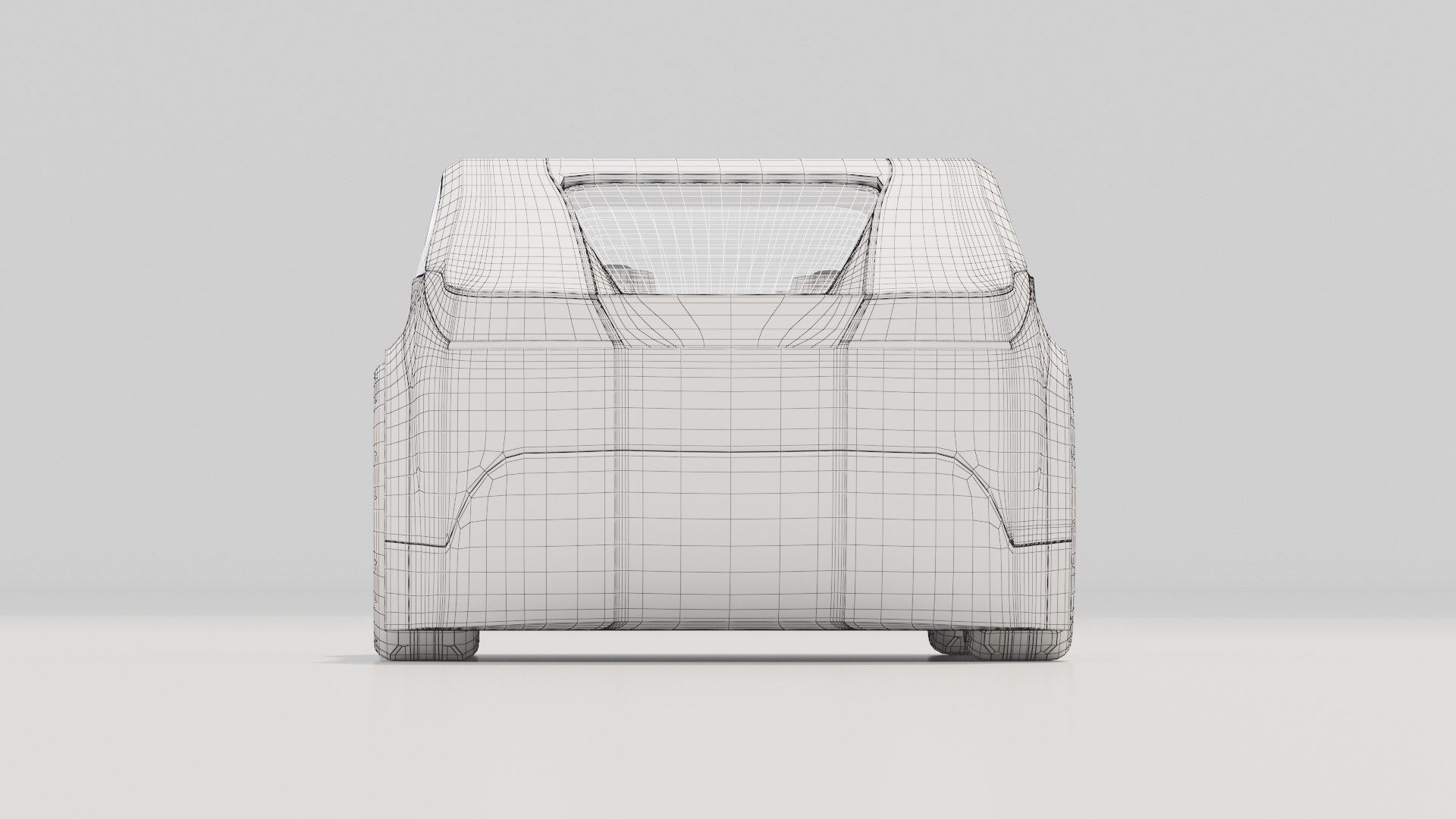 Futuristic Concept Car With Interior 3D Model - TurboSquid 2218483