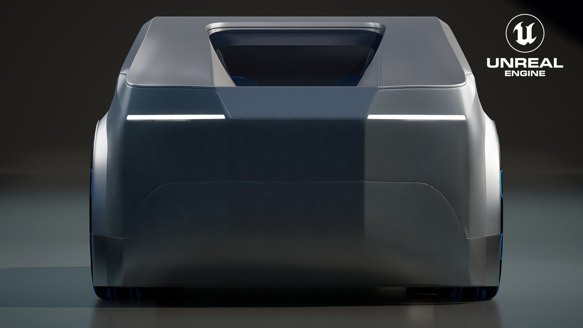 Futuristic Concept Car With Interior 3D Model - TurboSquid 2218483