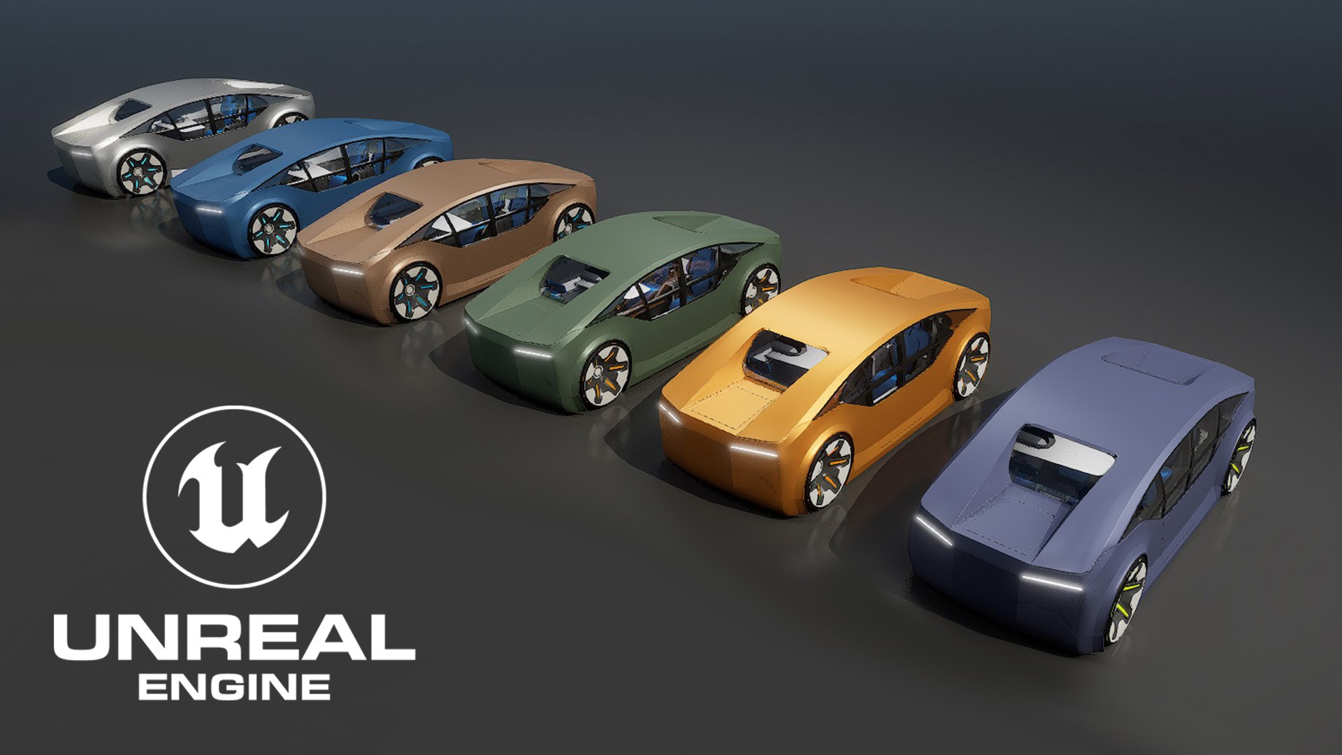 Futuristic Concept Car With Interior 3D Model - TurboSquid 2218483