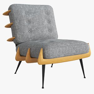 st germain lounge chair 3D