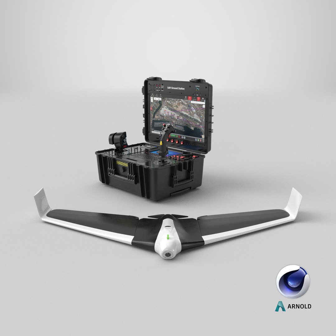 3D UAV Control Station with Drone model https://p.turbosquid.com/ts-thumb/ou/EFA8Pn/eH/stemcell_cinema_4d_arnold_render/png/1738508828/1920x1080/fit_q87/ca656ee713cfae804c2bc0e399c3fefdc67a42c7/stemcell_cinema_4d_arnold_render.jpg