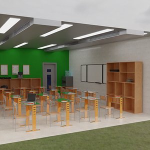 math room 3D model
