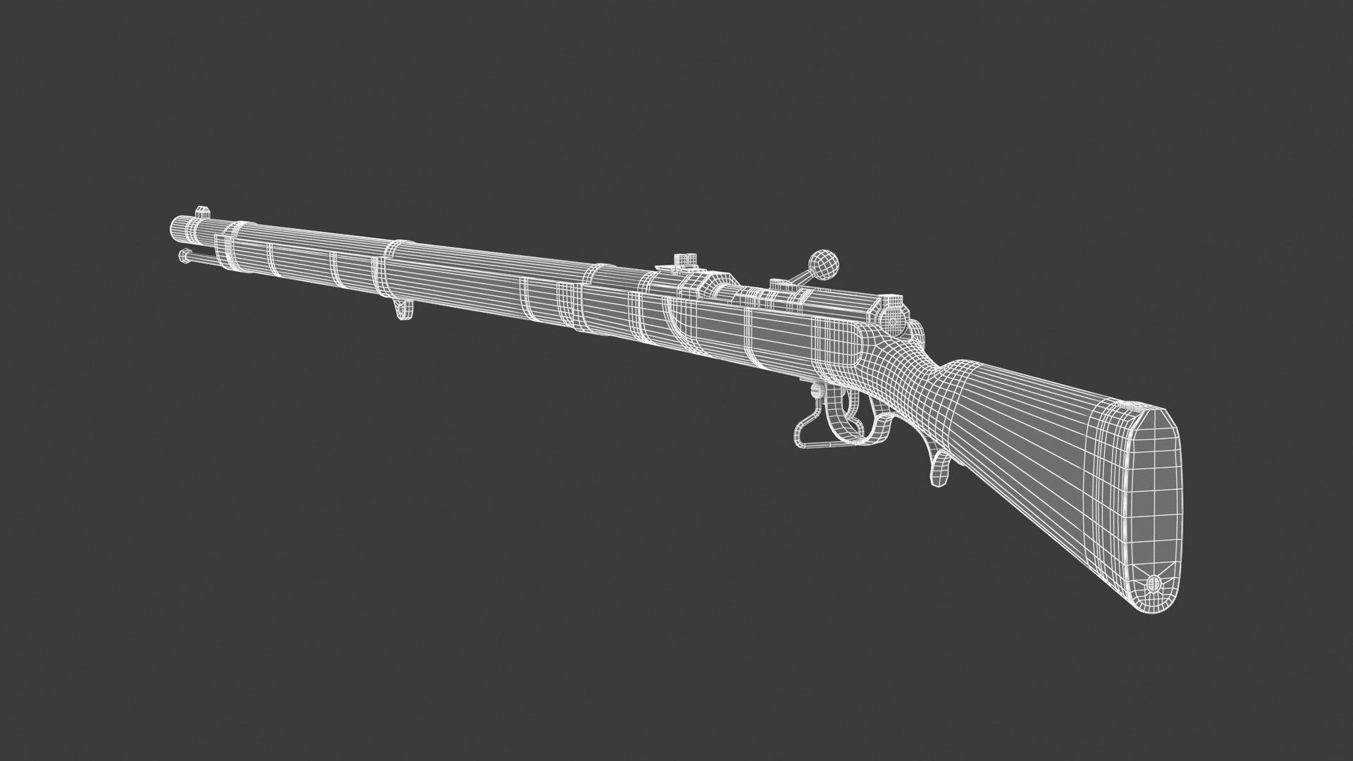 3D model Dreyse needle gun - TurboSquid 1736547