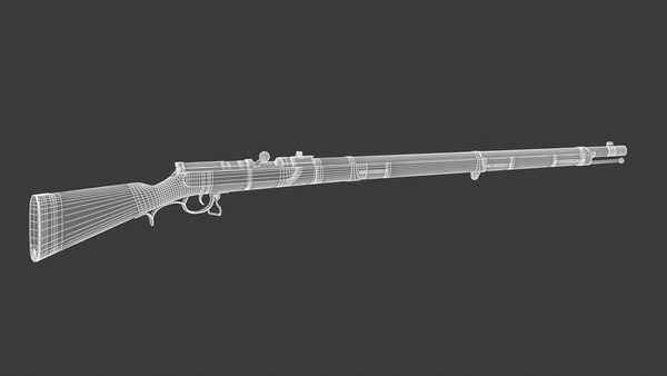 3D model Dreyse needle gun - TurboSquid 1736547