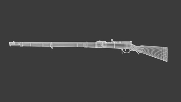 3D model Dreyse needle gun - TurboSquid 1736547