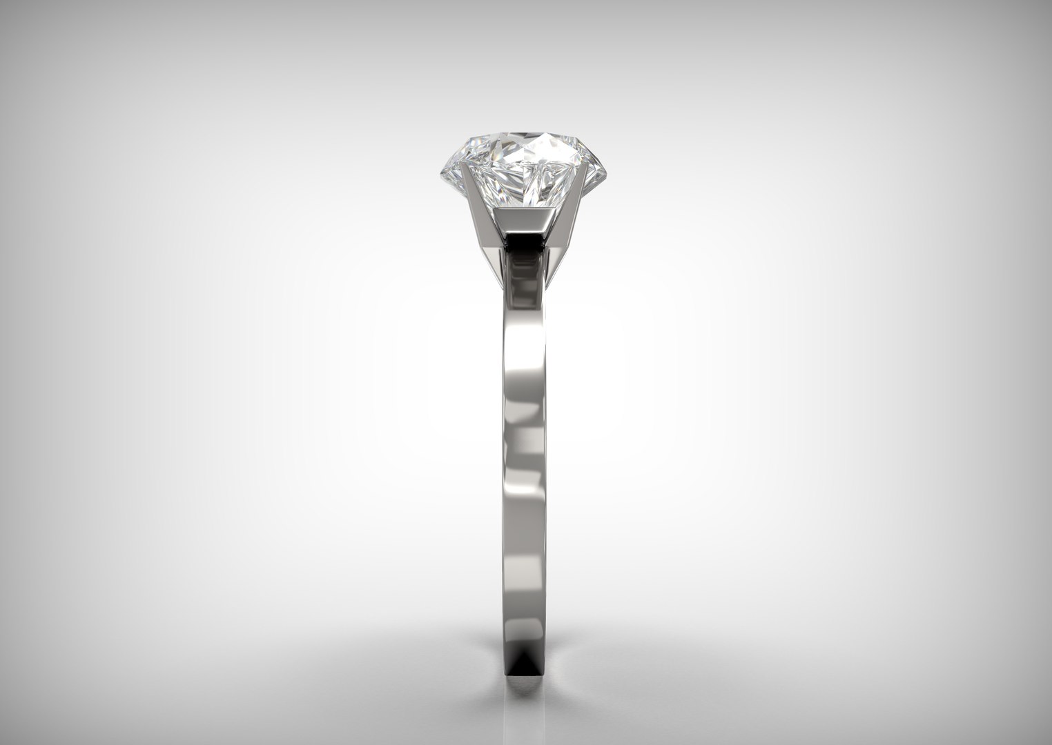 Fly diamond ring 3D model - TurboSquid 1773042