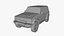 Generic off-road SUV 3D model