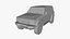 Generic off-road SUV 3D model
