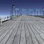 Pier Bridge Low Poly 3d Model