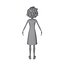 Black Girl 02 Cartoon