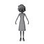Black Girl 02 Cartoon
