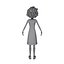 Black Girl 02 Cartoon