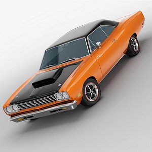 3d plymouth road runner 1969