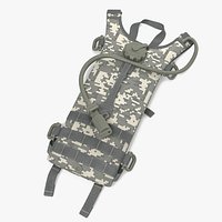 Military Hydration Backpack Carrier Lying