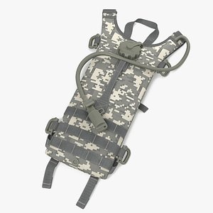Military Hydration Backpack Carrier Lying