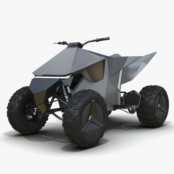 3D tesla cyberquad model