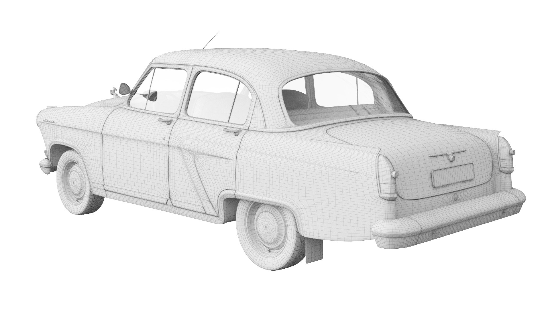 3D Model 21 Volga - TurboSquid 1395250