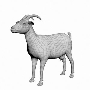 3D Goat 3d mesh