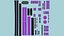 Girocollo B03 Nero Viola - Character Design Punk Gothic
