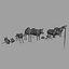 Animaux 3D Lowpolygon