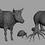 Animaux 3D Lowpolygon