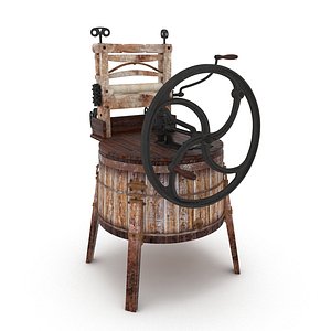 washing machine 3d model