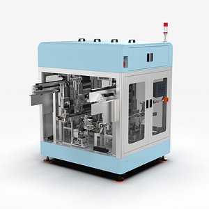 3D Automatic Off-line Fixture Calibration Machine model