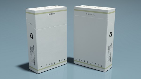 modelo 3d Paquete de cigarrillos - TurboSquid 2320870