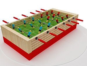 3D Soccer Football  Game Table