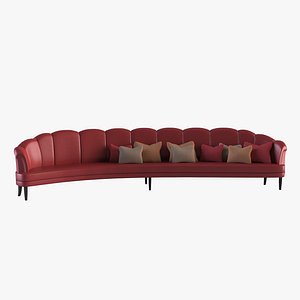 Elegant Designer Booth Sofa Seat