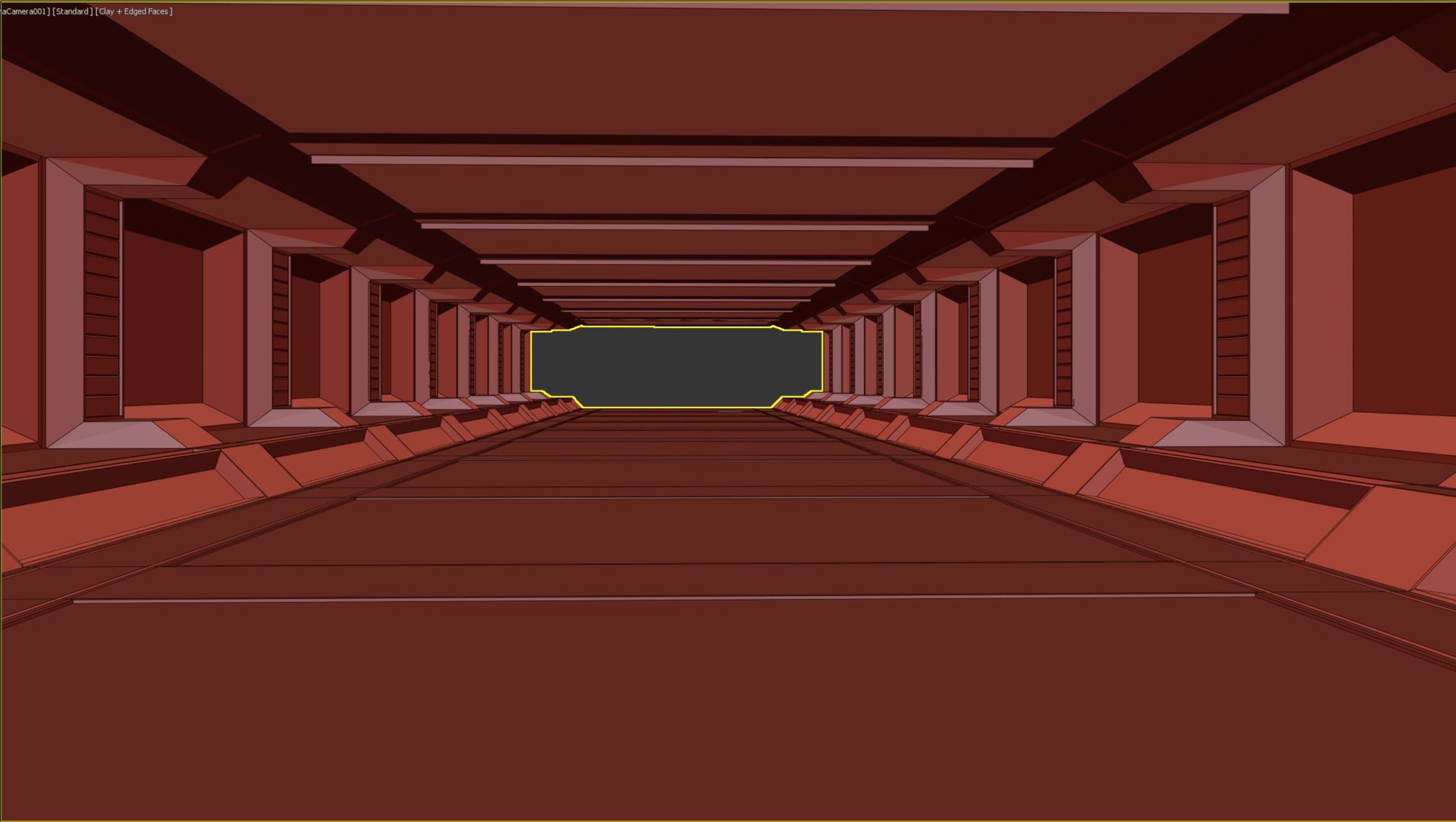 Low Poly Sci Fi Corridor 08 3D - TurboSquid 2097074