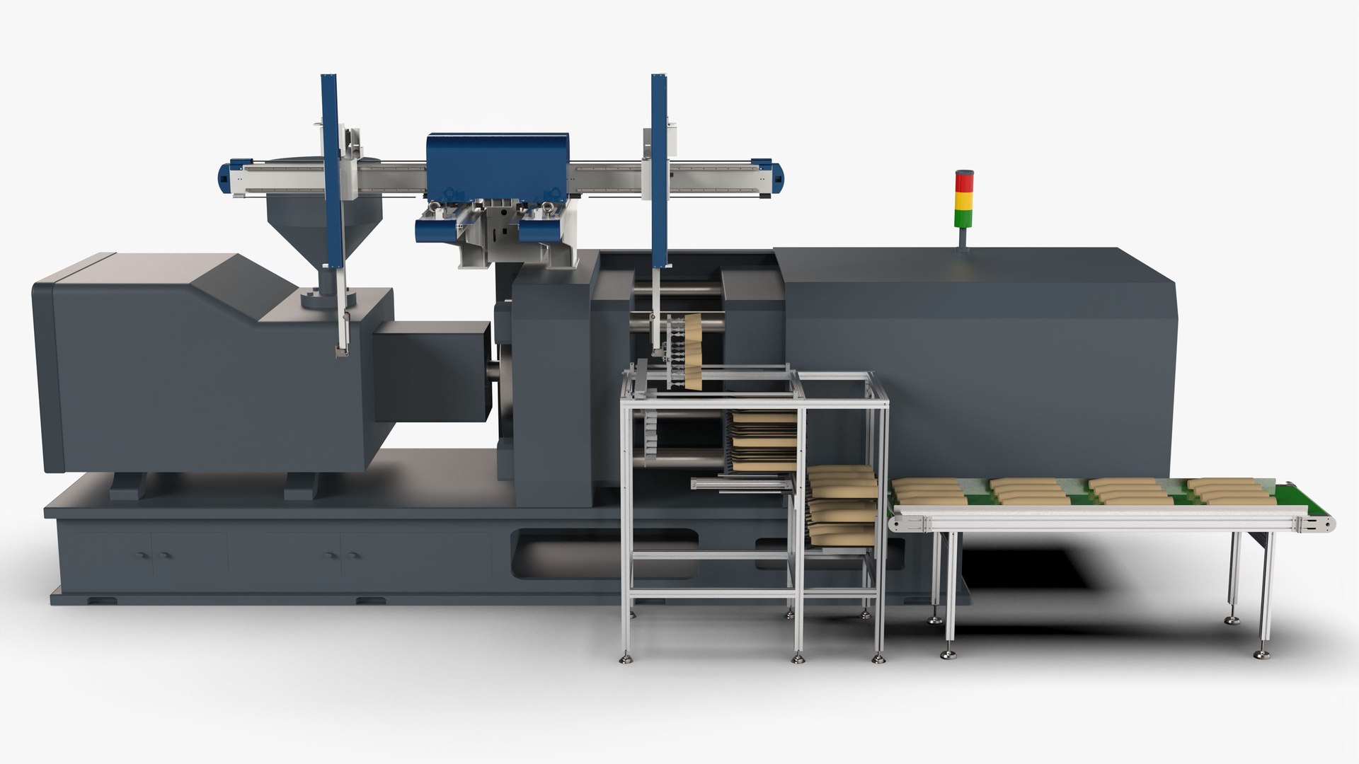 3D High Speed Manipulator Paper Cup Stacking And Conveying Equipment ...