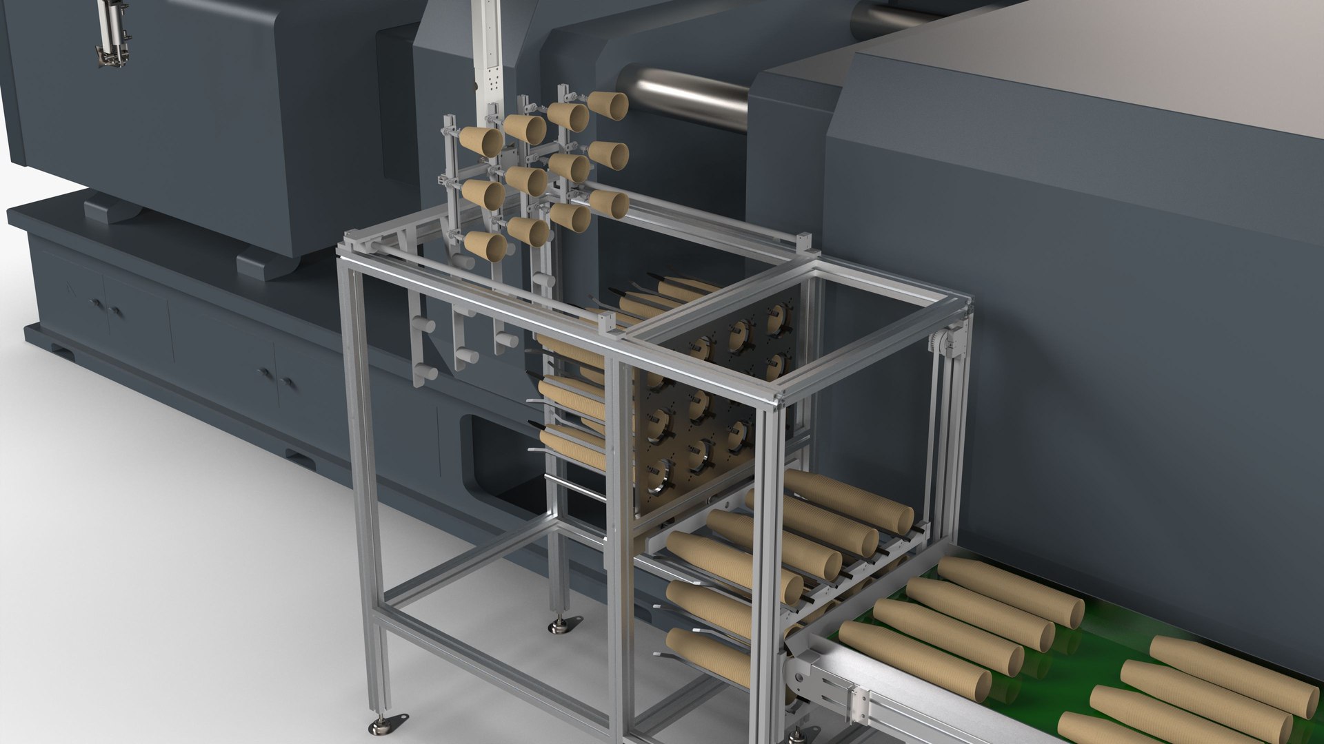 3D High Speed Manipulator Paper Cup Stacking And Conveying Equipment ...