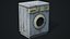 Realistic Old Washing Machine - PBR Low Poly