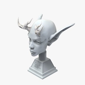 Horn Style 15 - Print File for Costume and Cosplay Accessories 3D model