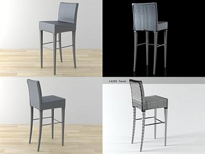 edward barstool 3D model