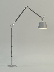 3d model floor lamp tolomeo