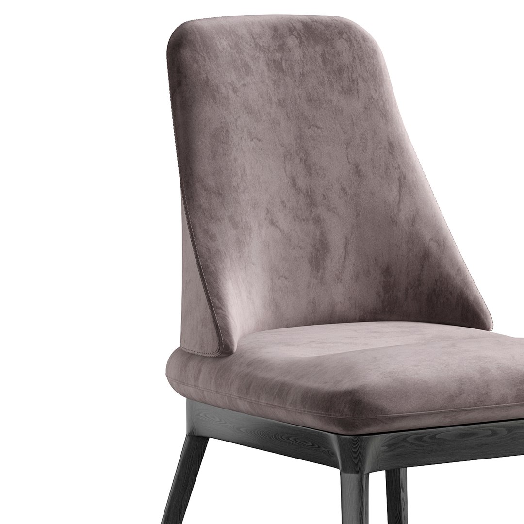 3D Scribe Chair By Collinet Model - TurboSquid 1940318
