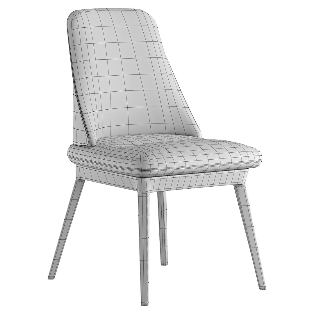 3D Scribe Chair By Collinet Model - TurboSquid 1940318