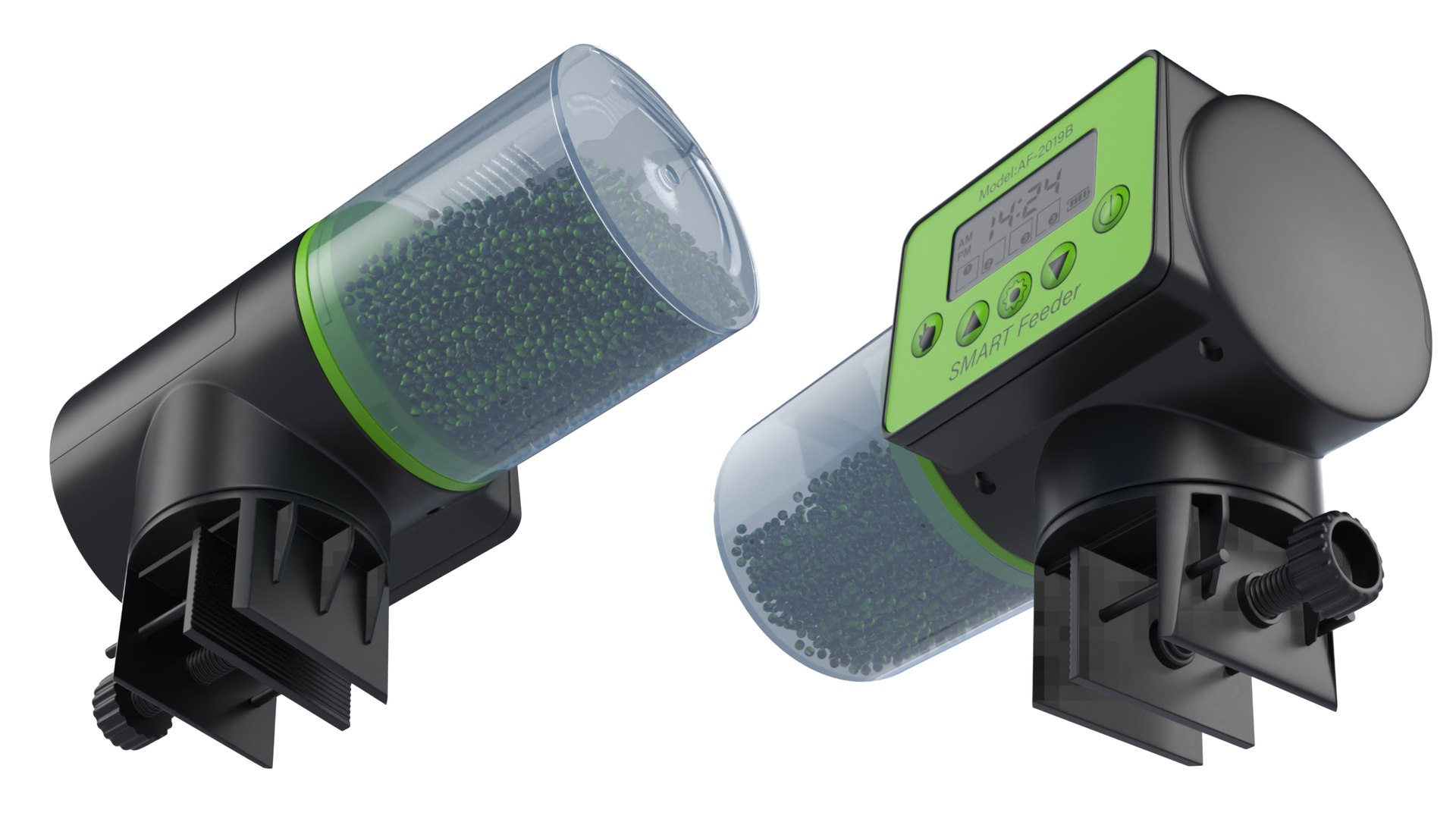 Auto Fish Food Dispenser Smart Feeder AF-2019B 3D - TurboSquid 2160907