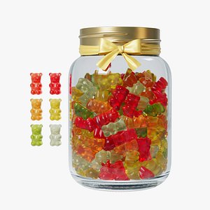 3D Gummy Bears model