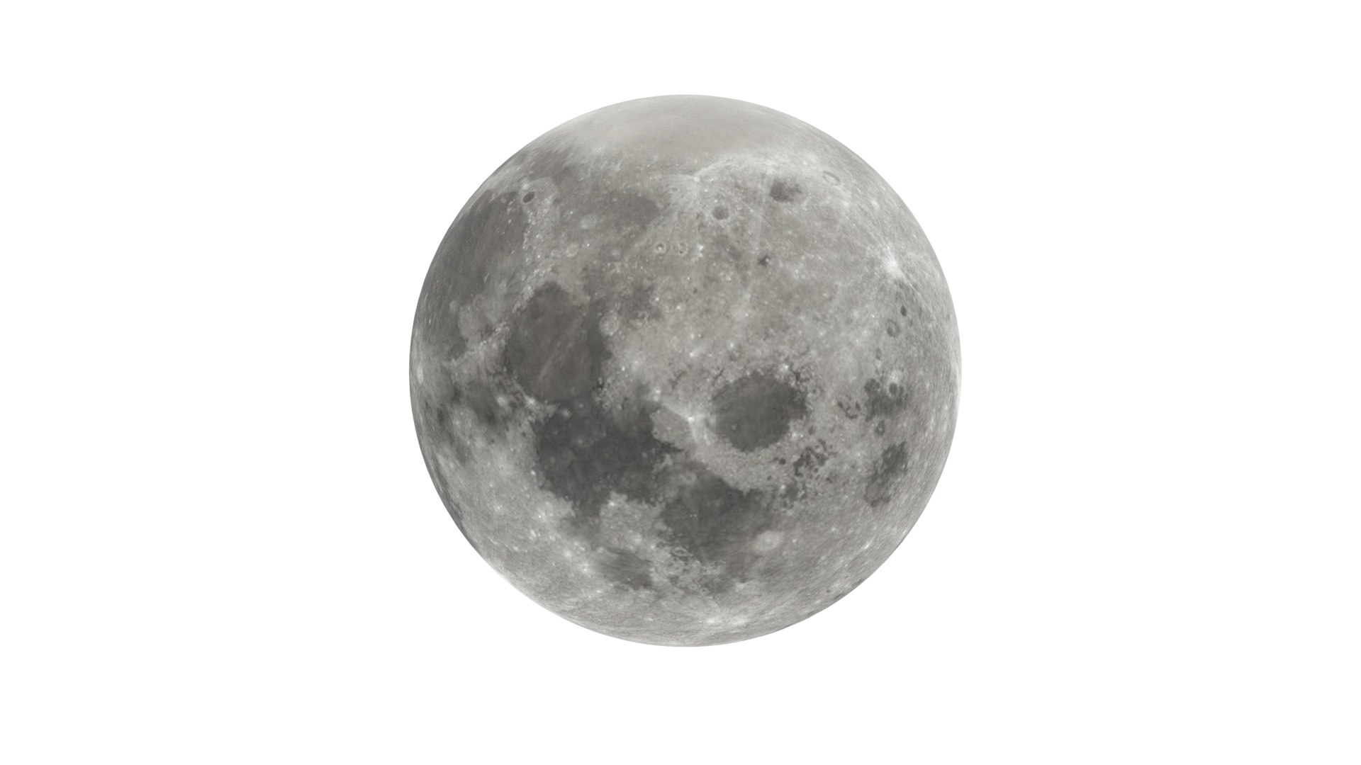 Moon 3D Model - TurboSquid 1907567