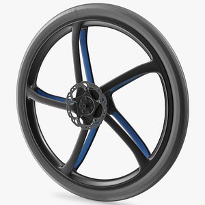 3D carbon fiber bicycle wheel