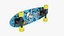 Skull Graphic Longboard