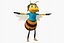 Bee Cartoon Character