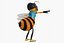 Bee Cartoon Character