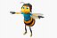 Bee Cartoon Character