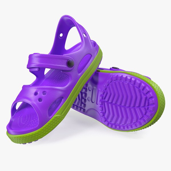 3D kids sandals model