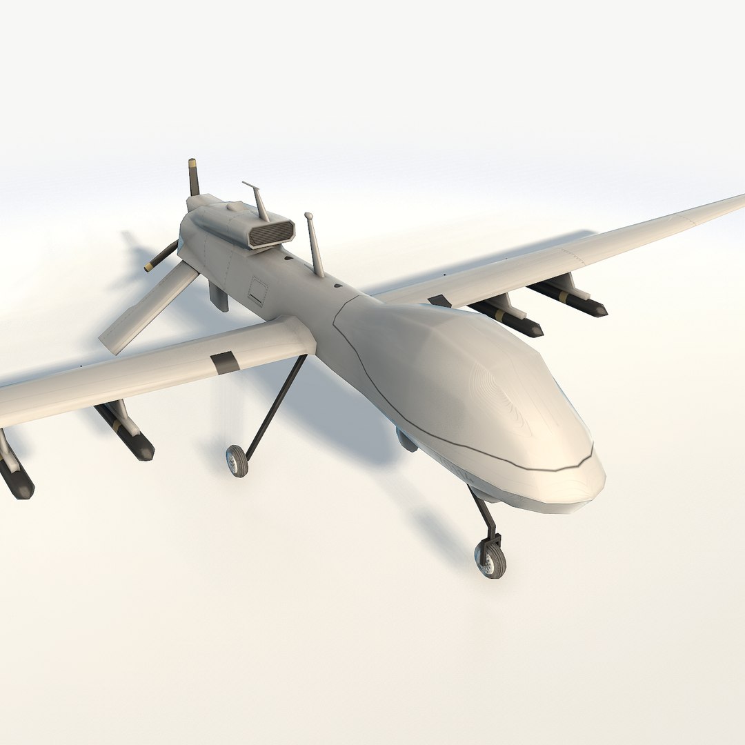 3d Predator Fighter Drone Uav Model