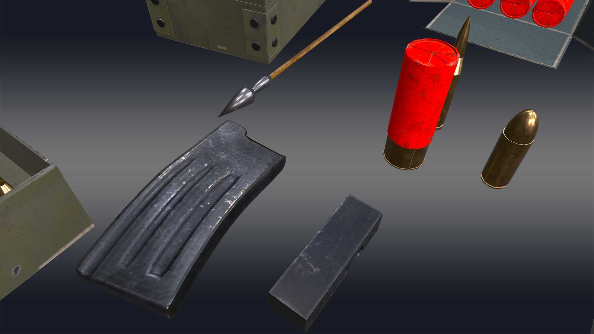 FPS Ammo Boxes Pack 3D Model 3D Model - TurboSquid 2118730